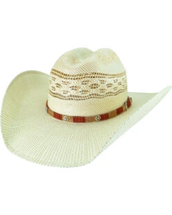 Bailey Men's Spradley Bangora Straw Cowboy Hat