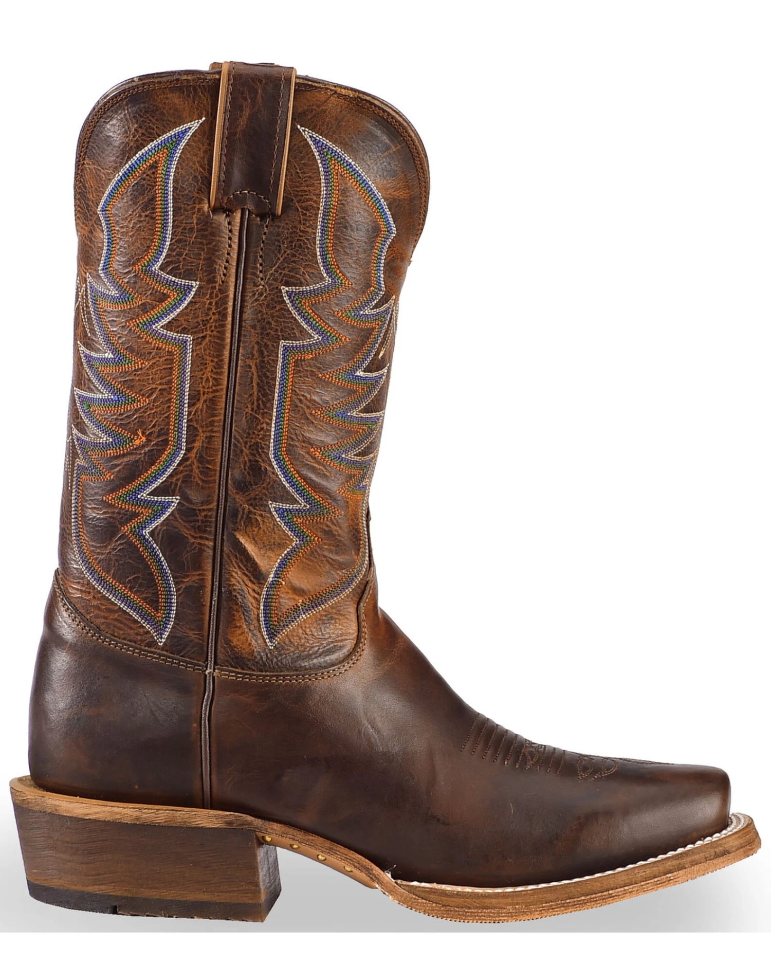 Justin Bent Rail Men's Navigator Western Boots - Square Toe 4 Justin Bent Rail Men's Navigator Western Boots - Square Toe - Image 2