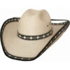 Bullhide Men's Custom Made Palm Leaf Straw Cowboy Hat 1 Bullhide Men's Custom Made Palm Leaf Straw Cowboy Hat -Boot Barn 2000220500 101 P1
