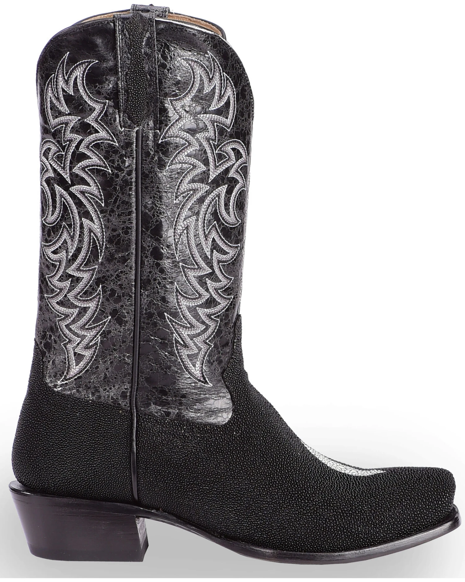 Moonshine Spirit Men's Stingray Exotic Boots - Square Toe 4 Moonshine Spirit Men's Stingray Exotic Boots - Square Toe - Image 2