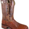 Smoky Mountain Men's Danville Ostrich Print Boots - Square Toe 1 Smoky Mountain Men's Danville Ostrich Print Boots - Square Toe -Boot Barn 2000236464 235 P1