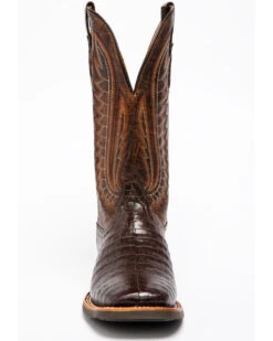 Ariat Men's Double Down Caiman Belly Cowboy Boots - Broad Square Toe 12 Ariat Men's Double Down Caiman Belly Cowboy Boots - Broad Square Toe -Boot Barn 2000238784 200 P4