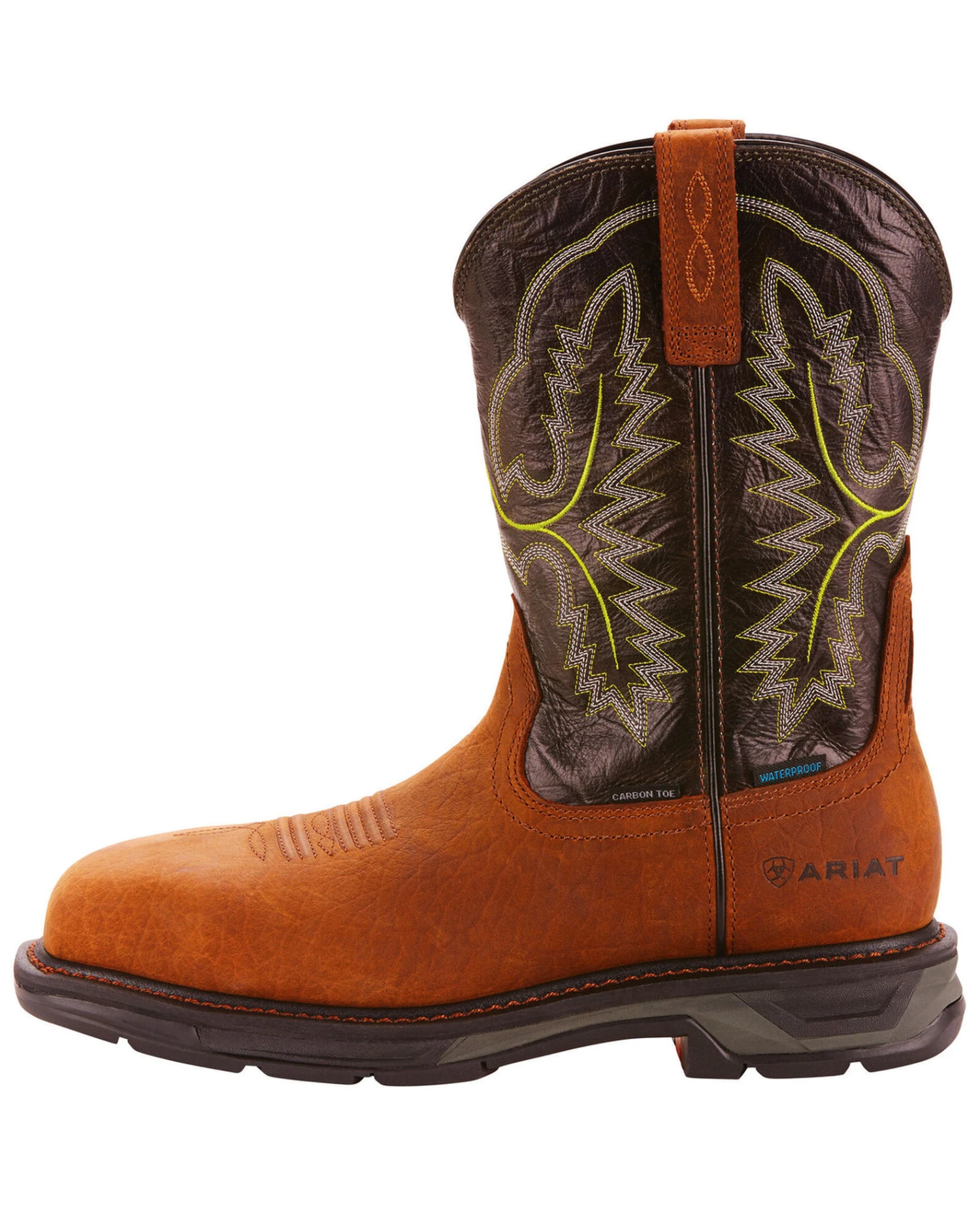 Ariat Men's Workhog XT H20 Western Boots - Broad Square Toe 4 Ariat Men's Workhog XT H20 Western Boots - Broad Square Toe - Image 2
