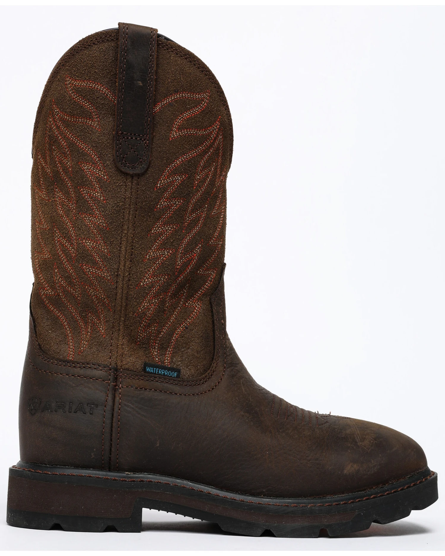 Ariat Men's Groundbreaker H20 Boots - Square Toe 4 Ariat Men's Groundbreaker H20 Boots - Square Toe - Image 2