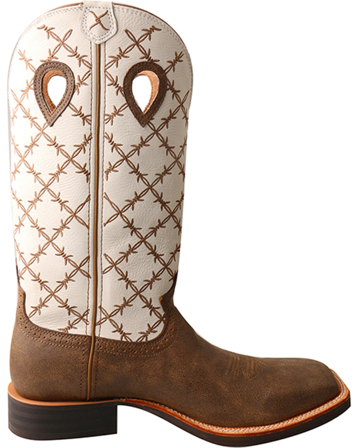 Twisted X Men's 14" Ruff Stock Boots - Broad Square Toe 4 Twisted X Men's 14" Ruff Stock Boots - Broad Square Toe - Image 2