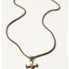 M & F Western Men's Antique Silver Twister Cross Necklace 2 M & F Western Men's Antique Silver Twister Cross Necklace -Boot Barn 2000247872 000 P1