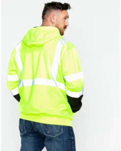 Hawx Men's Softshell High-Visibility Safety Work Jacket 9 Hawx Men's Softshell High-Visibility Safety Work Jacket -Boot Barn 2000252007 700 P2