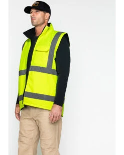 Hawx Men's Reversible Reflective Work Vest 10 Hawx Men's Reversible Reflective Work Vest -Boot Barn 2000252009 700 P4