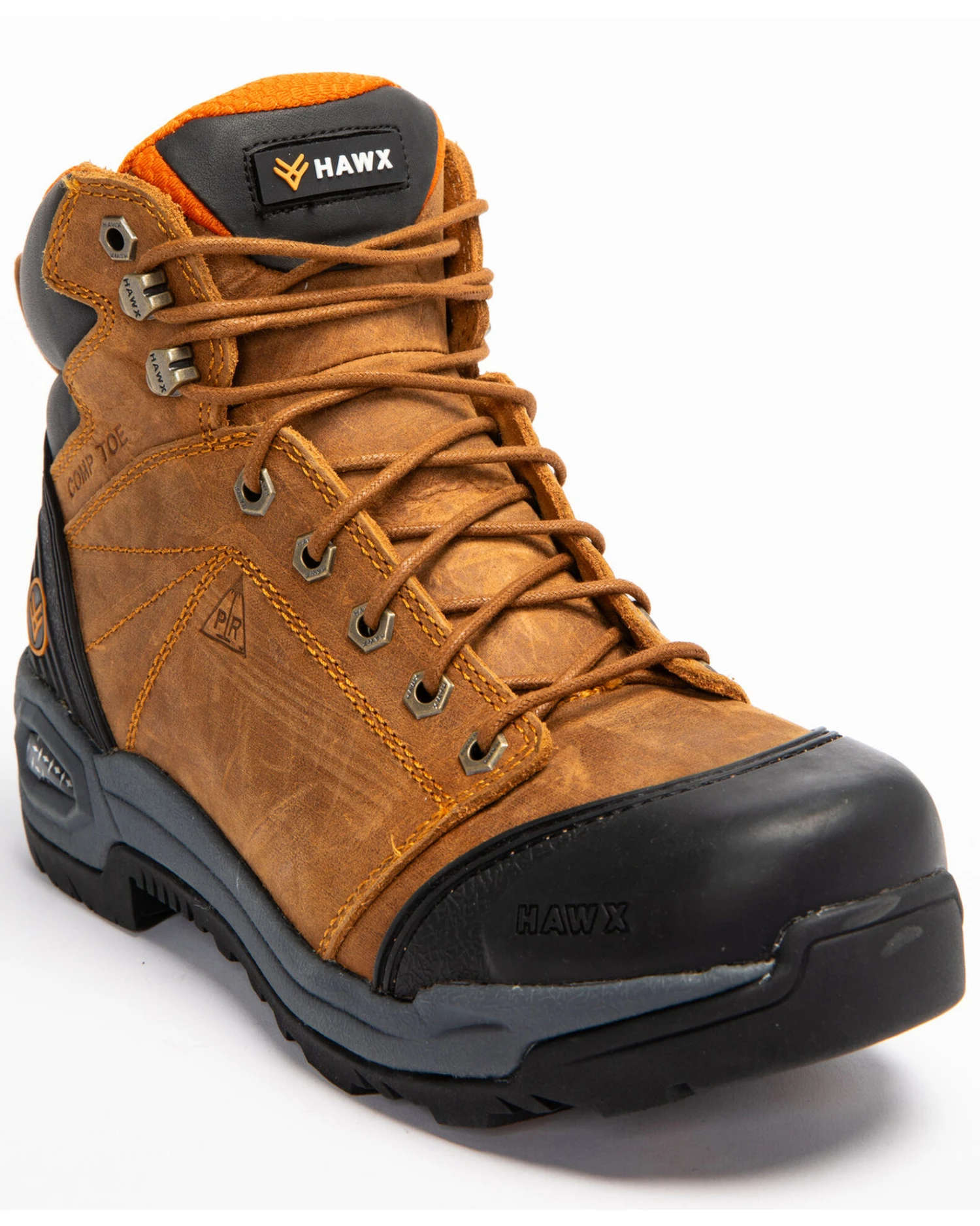 Hawx Men's Lace To Toe Hiker Boots - Round Toe 3 Hawx Men's Lace To Toe Hiker Boots - Round Toe