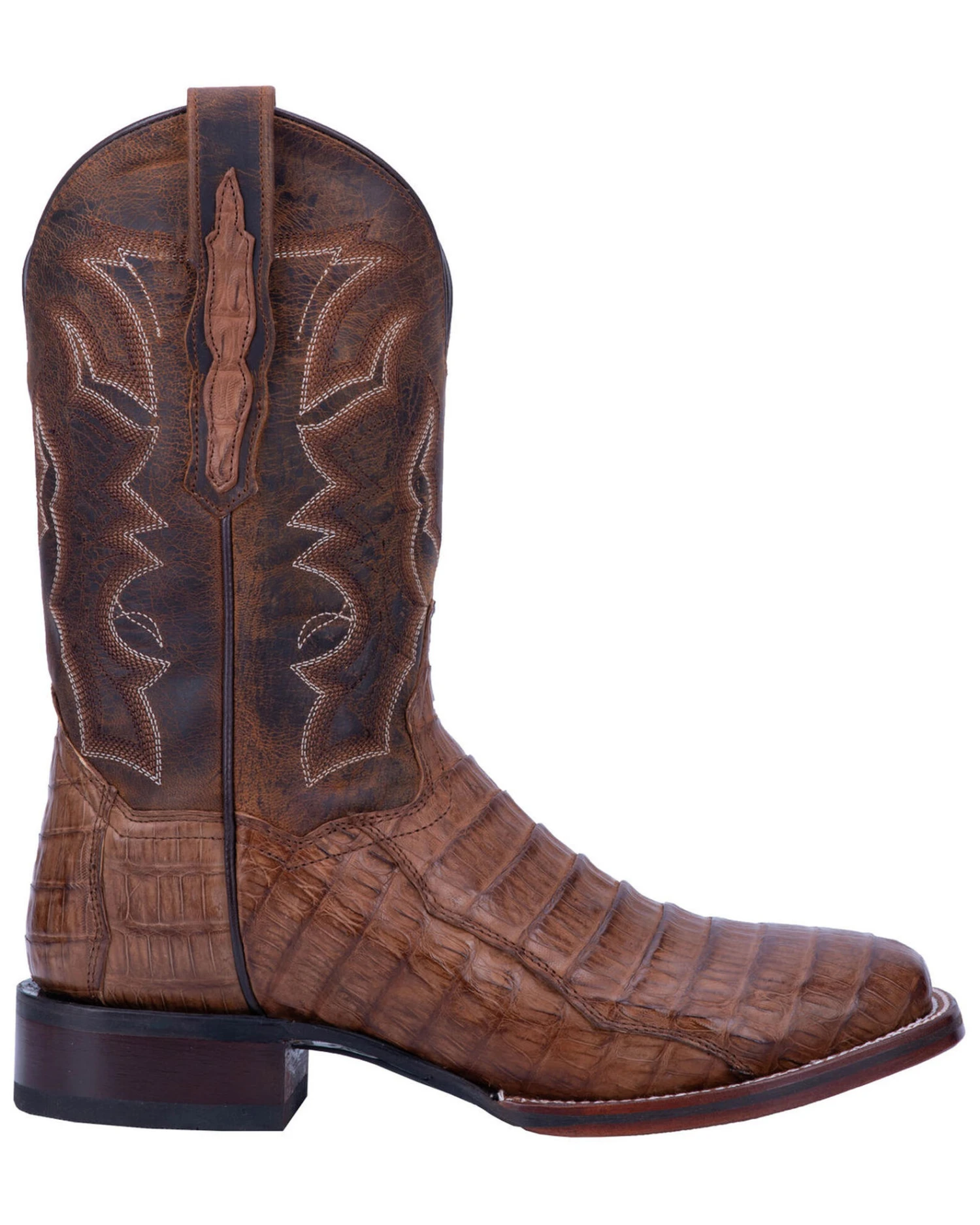Dan Post Men's Kingsly Caiman Western Boots - Broad Square Toe 4 Dan Post Men's Kingsly Caiman Western Boots - Broad Square Toe - Image 2