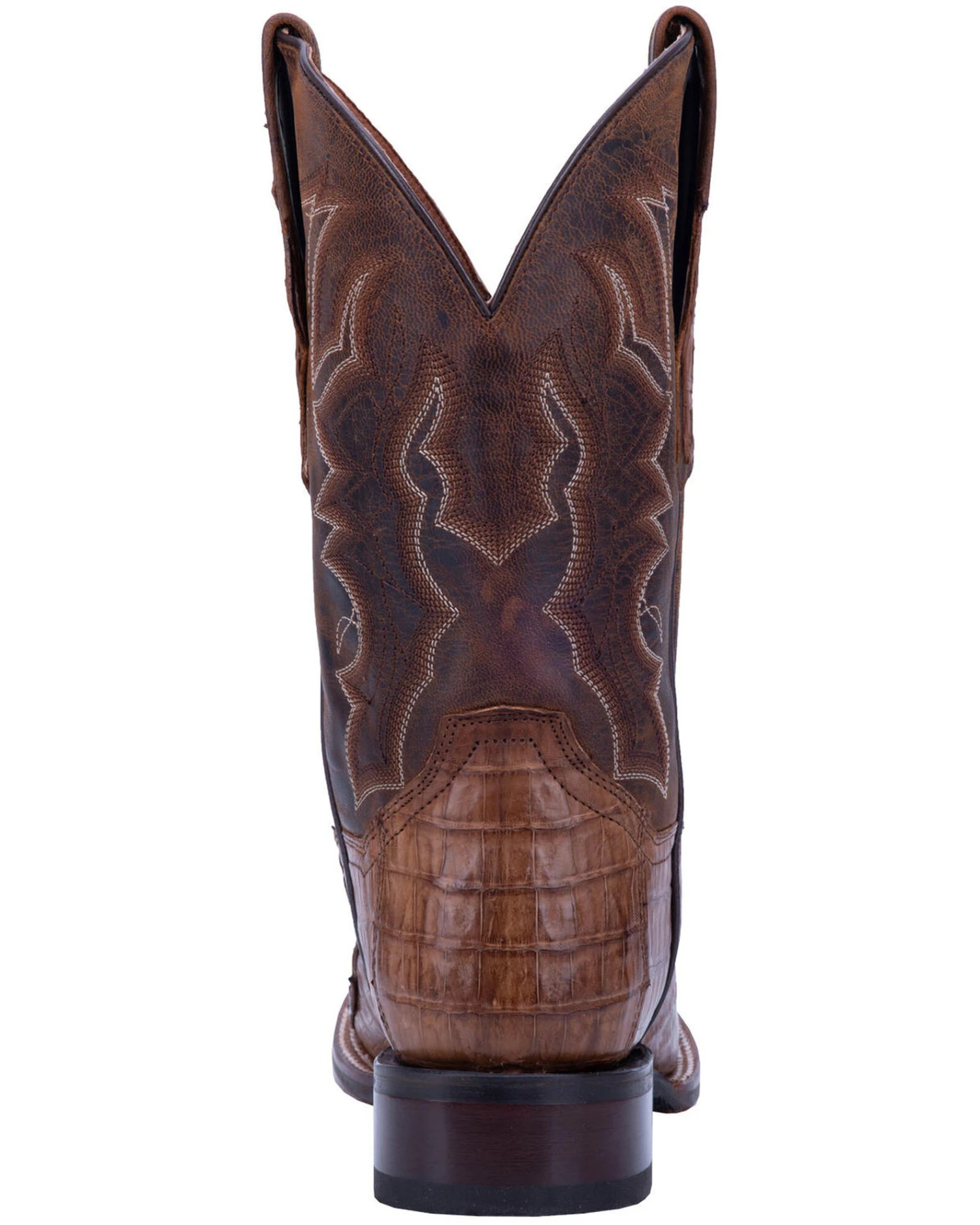Dan Post Men's Kingsly Caiman Western Boots - Broad Square Toe 6 Dan Post Men's Kingsly Caiman Western Boots - Broad Square Toe - Image 4