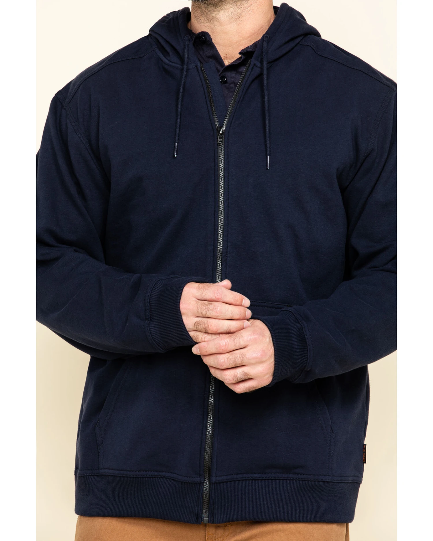 Hawx Men's FR Zip Up Fleece Work Hoodie - Big 8 Hawx Men's FR Zip Up Fleece Work Hoodie - Big - Image 6