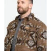Powder River Outfitters Men's Southwestern Jacquard Shirt Jacket 2 Powder River Outfitters Men's Southwestern Jacquard Shirt Jacket -Boot Barn 2000285560 200 P5