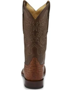 Tony Lama Men's Patron Saddle Exotic Smooth Western Boots - Round Toe 8 Tony Lama Men's Patron Saddle Exotic Smooth Western Boots - Round Toe -Boot Barn 2000285654 235 P2