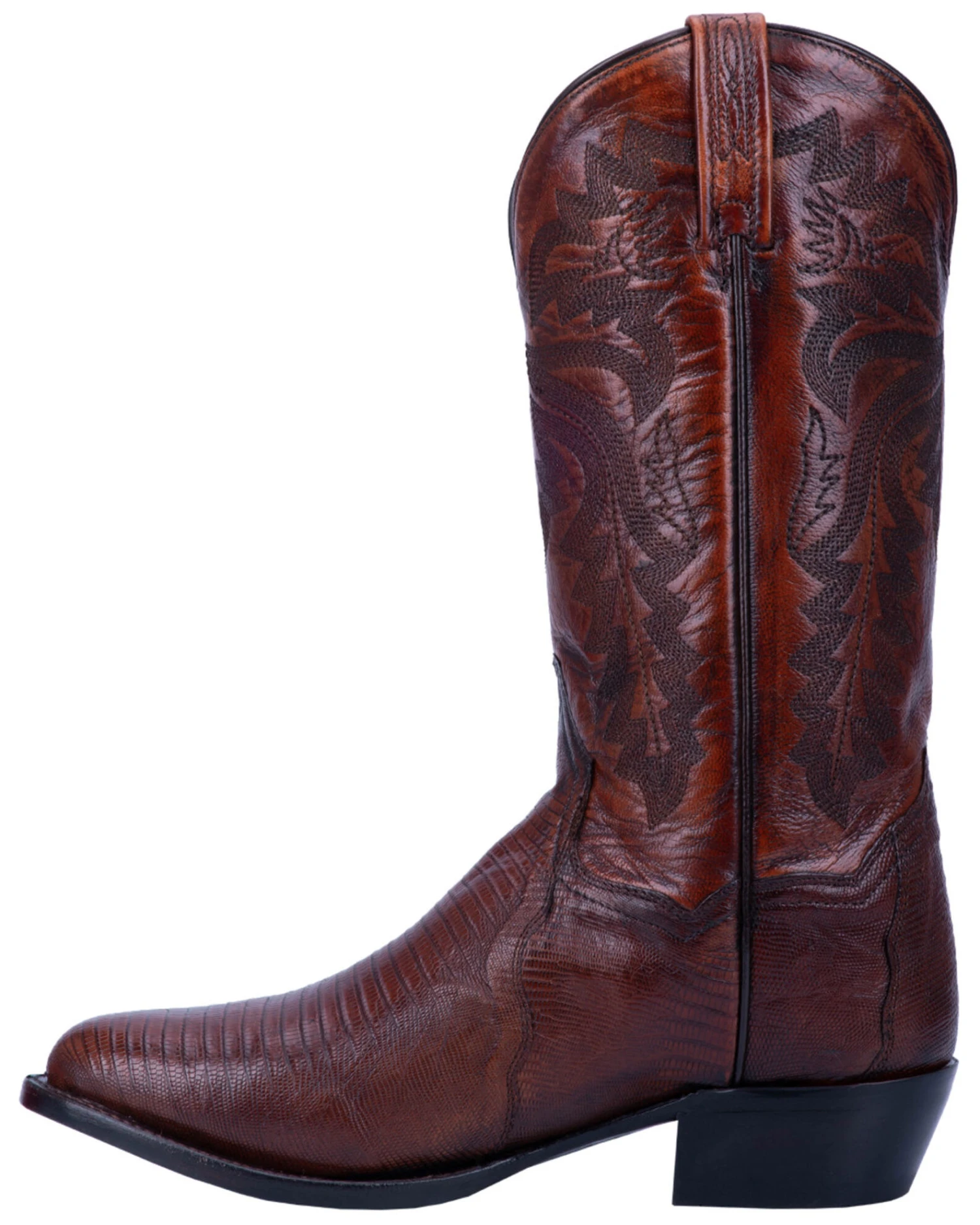 Dan Post Men's Winston Lizard Western Boots - Medium Toe 5 Dan Post Men's Winston Lizard Western Boots - Medium Toe - Image 3