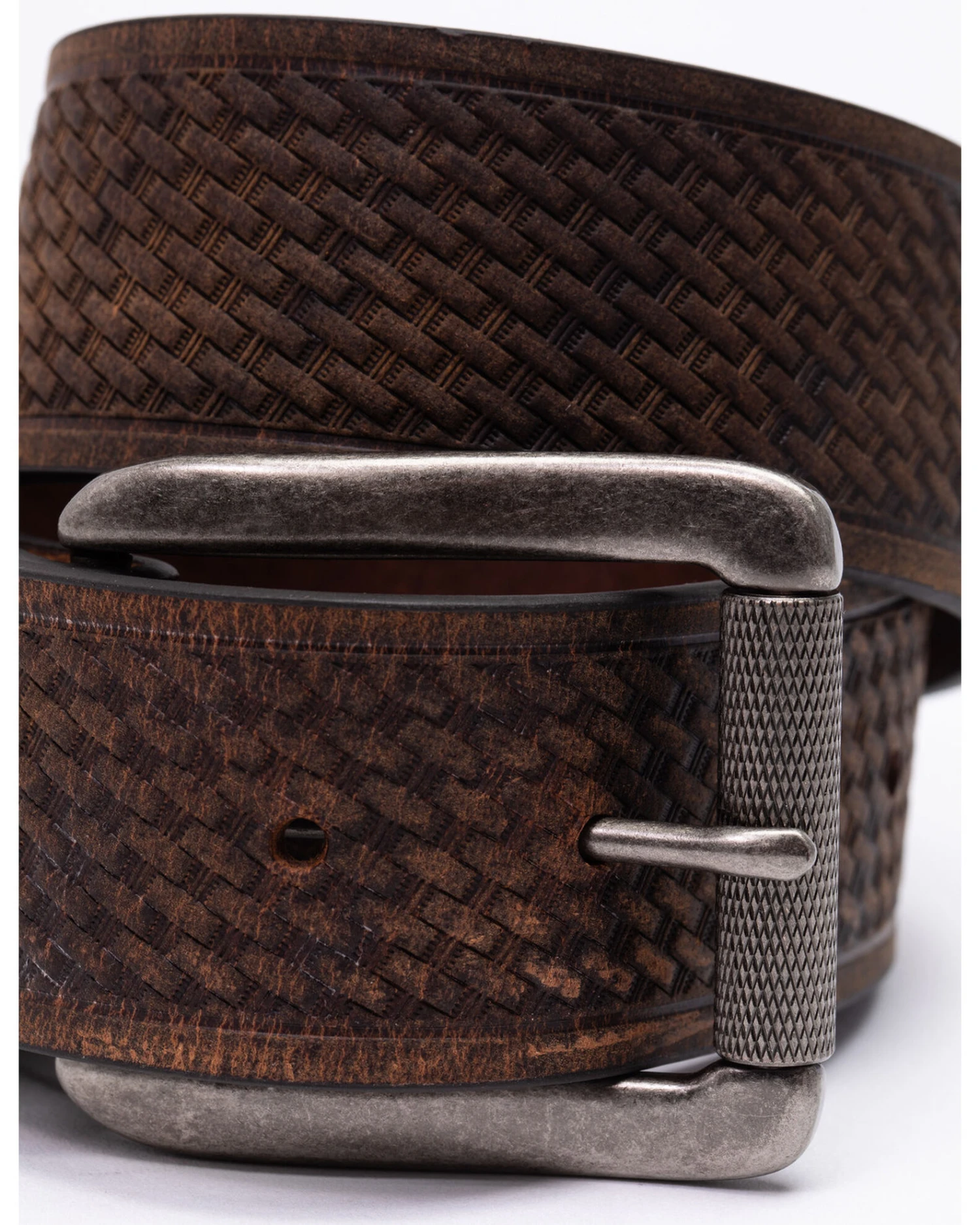 Hawx® Men's Roller Buckle Basket-Weave Belt 4 Hawx® Men's Roller Buckle Basket-Weave Belt - Image 2