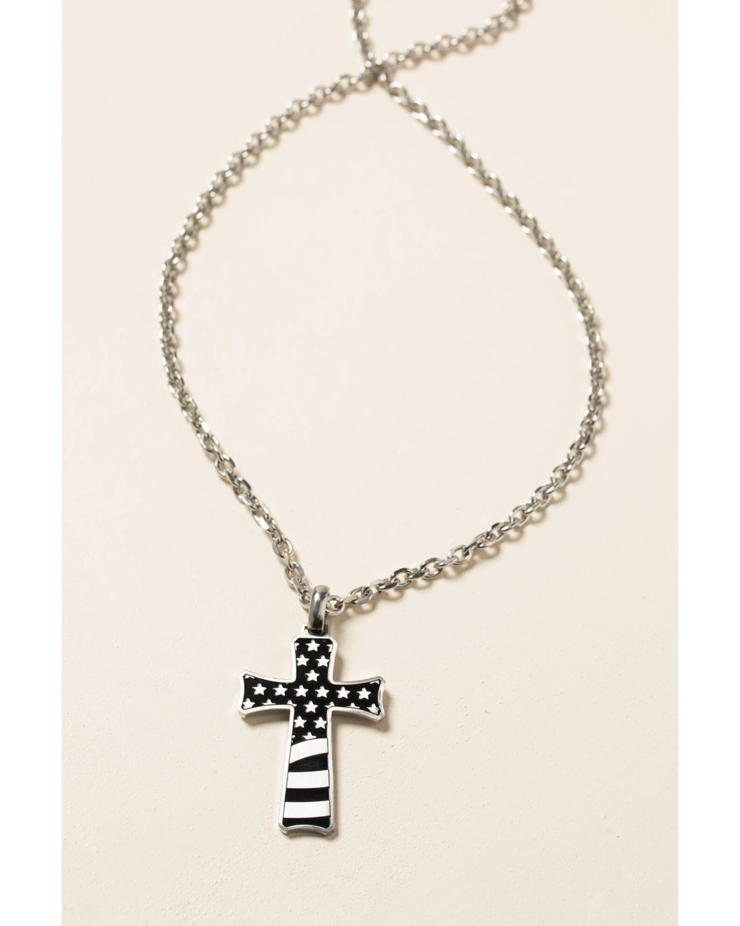 Cody James Men's Stainless Flag Cross 5 Cody James Men's Stainless Flag Cross - Image 3