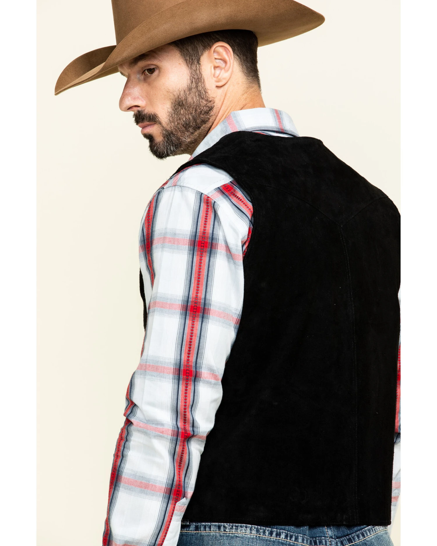 Cody James Men's Angus Suede Vest 7 Cody James Men's Angus Suede Vest - Image 5