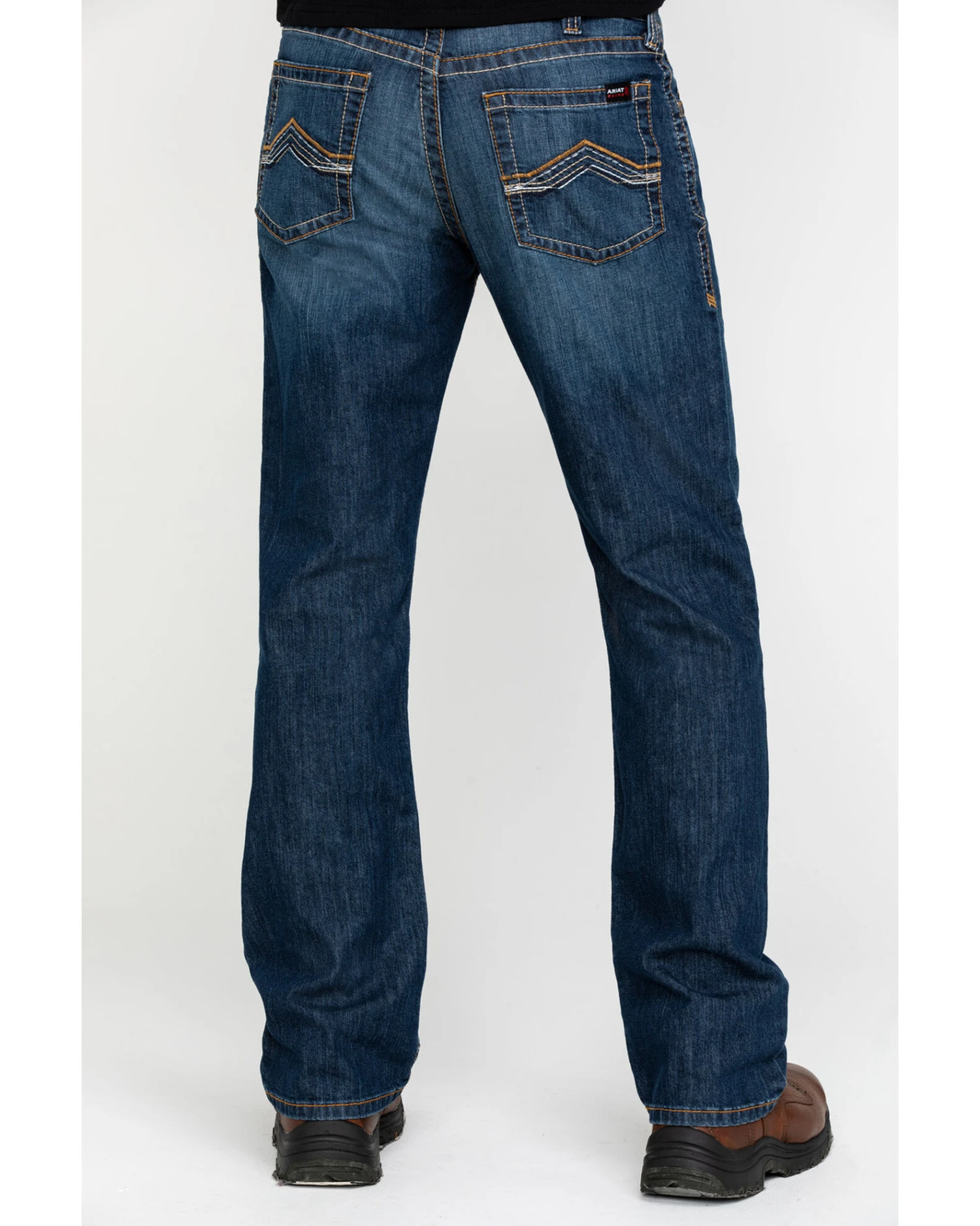 Ariat Men's FR M4 Jett Duralight Low Stretch Boot Work Jeans 6 Ariat Men's FR M4 Jett Duralight Low Stretch Boot Work Jeans - Image 4