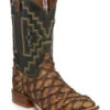 Tony Lama Men's Leviathan Chocolate Western Boots - Square Toe 2 Tony Lama Men's Leviathan Chocolate Western Boots - Square Toe -Boot Barn 2000296171 200 P1