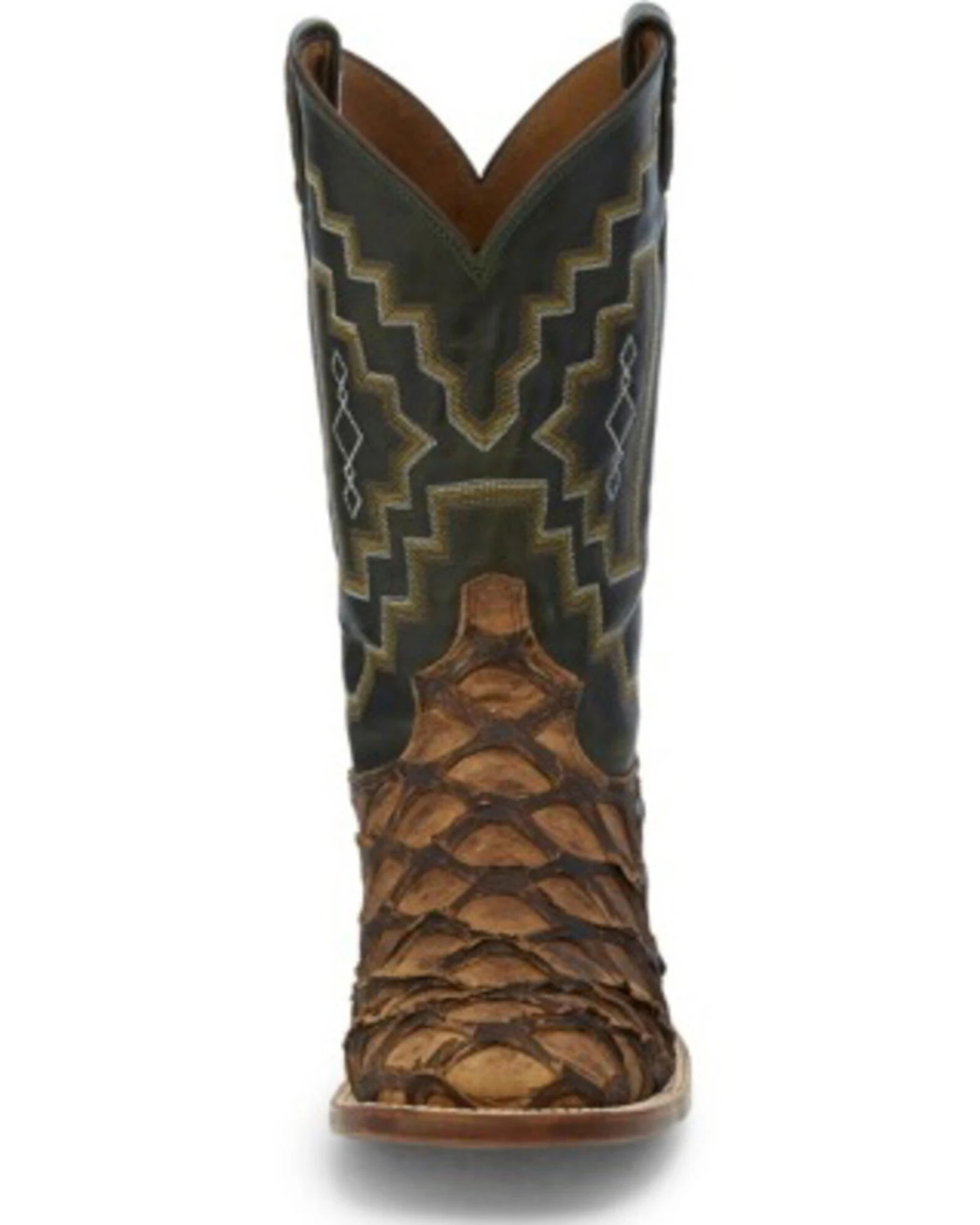 Tony Lama Men's Leviathan Chocolate Western Boots - Square Toe 5 Tony Lama Men's Leviathan Chocolate Western Boots - Square Toe - Image 3
