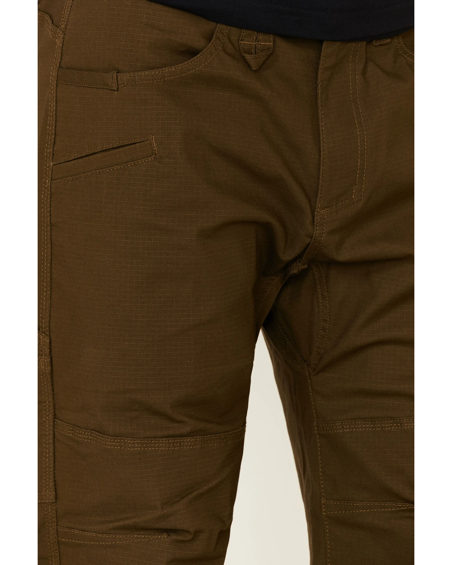 Hawx Men's Dark Olive Stretch Ripstop Work Pants 3 Hawx Men's Dark Olive Stretch Ripstop Work Pants