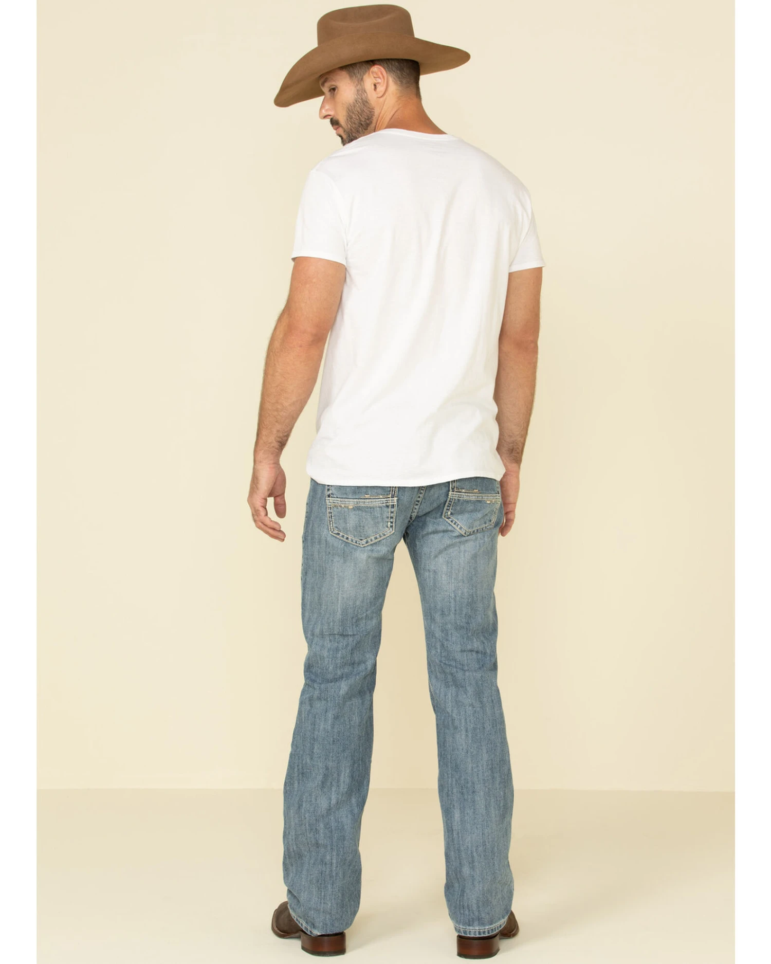 Rock & Roll Denim Men's Pistol Light Regular Straight Jeans 5 Rock & Roll Denim Men's Pistol Light Regular Straight Jeans - Image 3