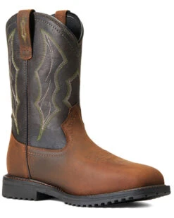 Ariat Men's Rigtek H20 Distressed Waterproof Work Boots - Composite Toe 