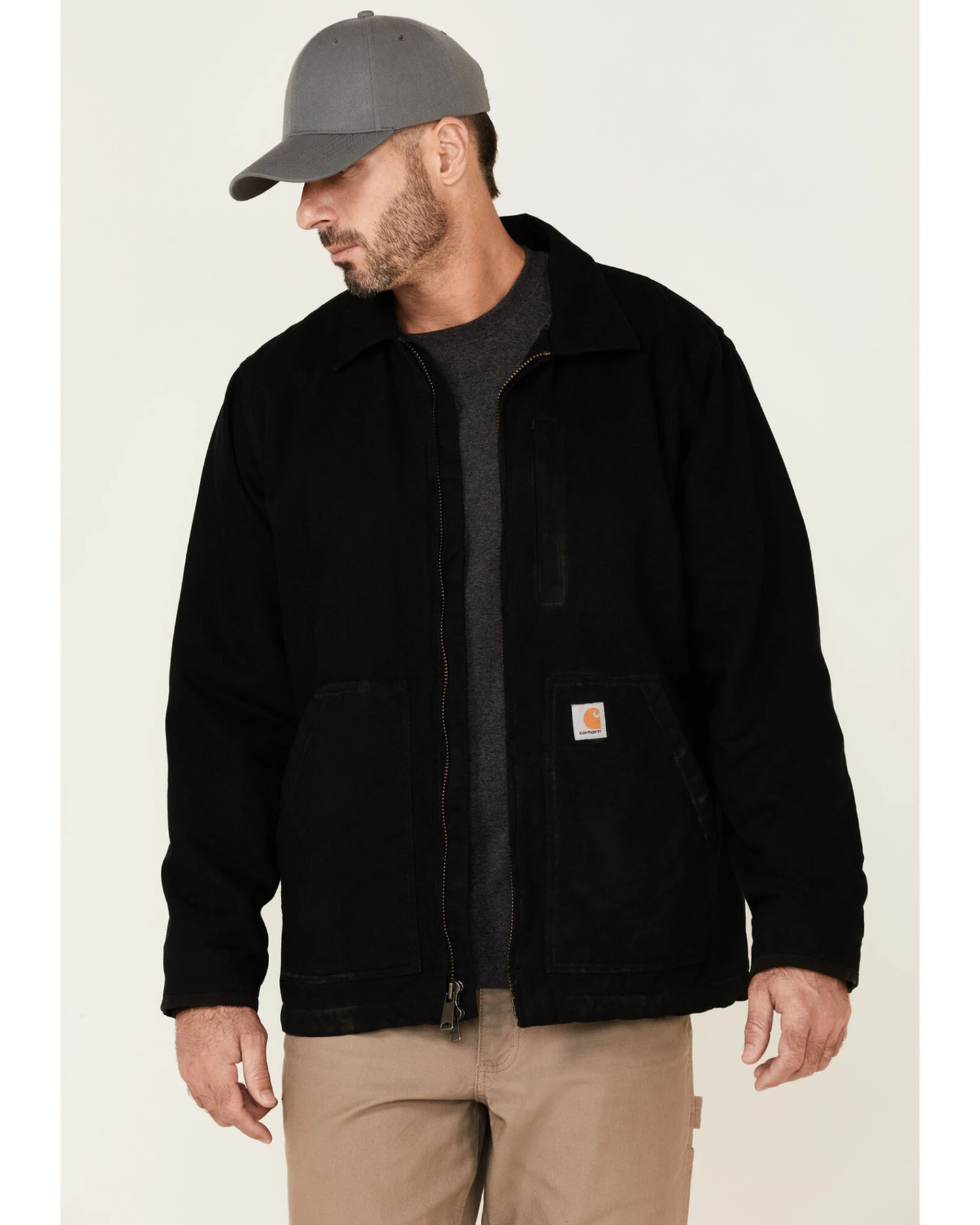 Carhartt Men's Duck Sherpa Lined Work Coat 6 Carhartt Men's Duck Sherpa Lined Work Coat - Image 4