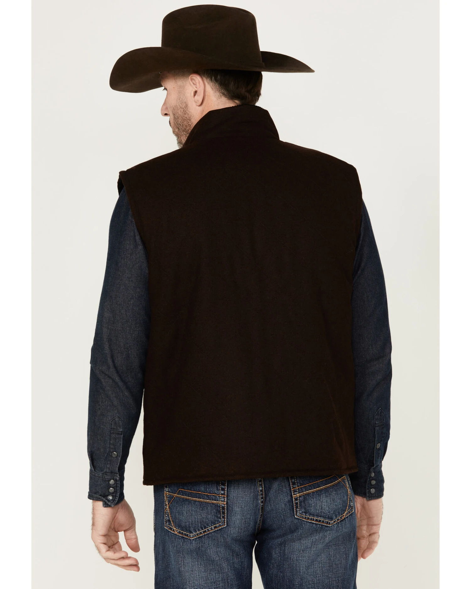 Resistol Men's Matthew Reversible Vest 5 Resistol Men's Matthew Reversible Vest - Image 3