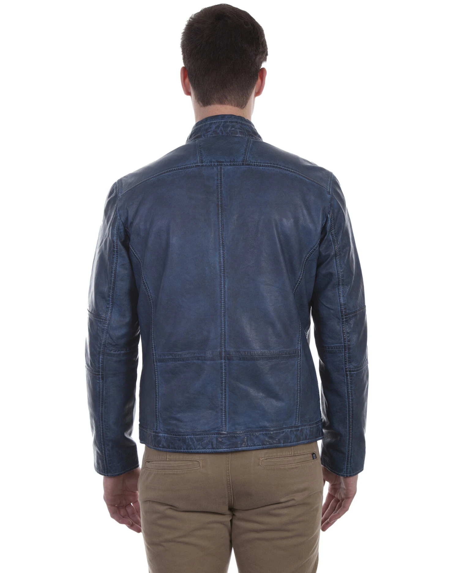 Scully Men's Denim Leather Jacket 4 Scully Men's Denim Leather Jacket - Image 2