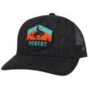 HOOey Men's Black Punchy Patch Logo Mesh Trucker Cap 2 HOOey Men's Black Punchy Patch Logo Mesh Trucker Cap -Boot Barn 2000330219 001 P1