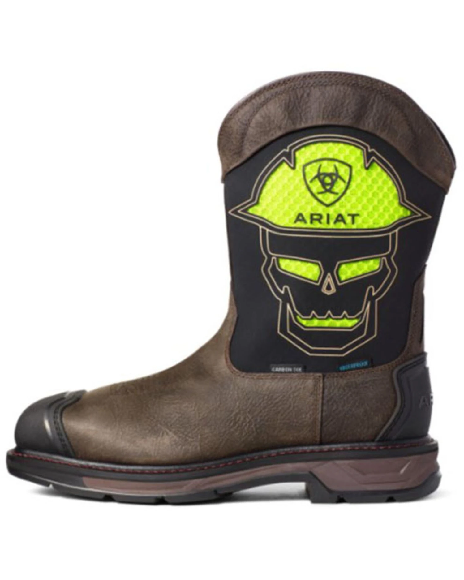 Ariat Men's VentTEK Workhog Skull Western Work Boots - Carbon Toe 4 Ariat Men's VentTEK Workhog Skull Western Work Boots - Carbon Toe - Image 2