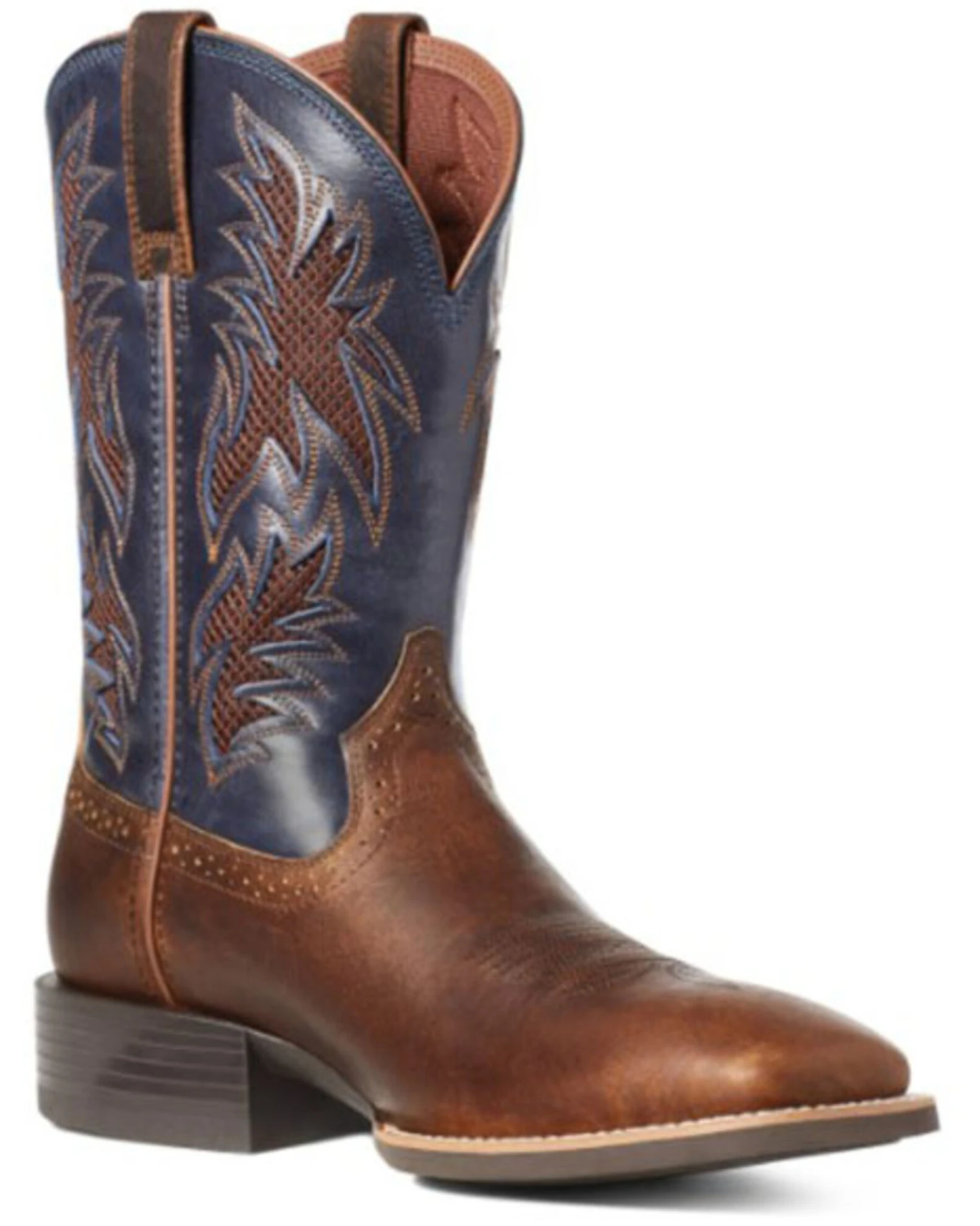 Ariat Men's Sport Cool VentTEK Western Performance Boots - Square Toe 3 Ariat Men's Sport Cool VentTEK Western Performance Boots - Square Toe
