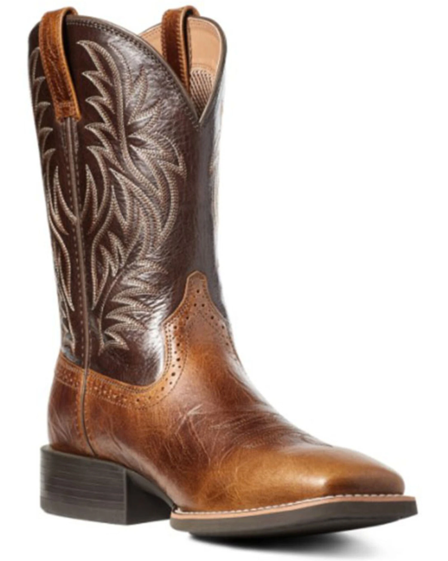 Ariat Men's Sport Western Performance Boots - Broad Square Toe 3 Ariat Men's Sport Western Performance Boots - Broad Square Toe