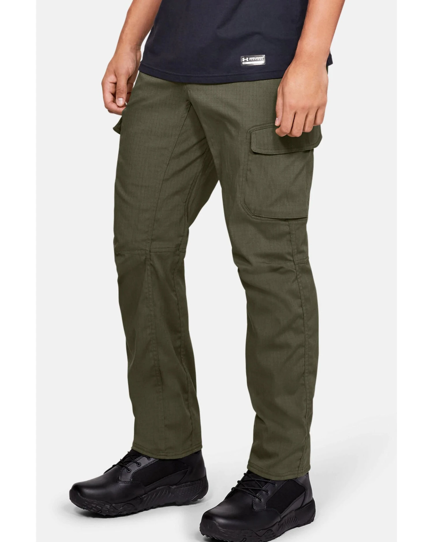 Under Armour Men's Green Tactical Enduro Cargo Work Pants 6 Under Armour Men's Green Tactical Enduro Cargo Work Pants - Image 4