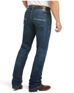 Ariat Men's M4 Ford Bragg Dark Stretch Relaxed Bootcut Jeans 7 Ariat Men's M4 Ford Bragg Dark Stretch Relaxed Bootcut Jeans -Boot Barn 2000333954 400 P3