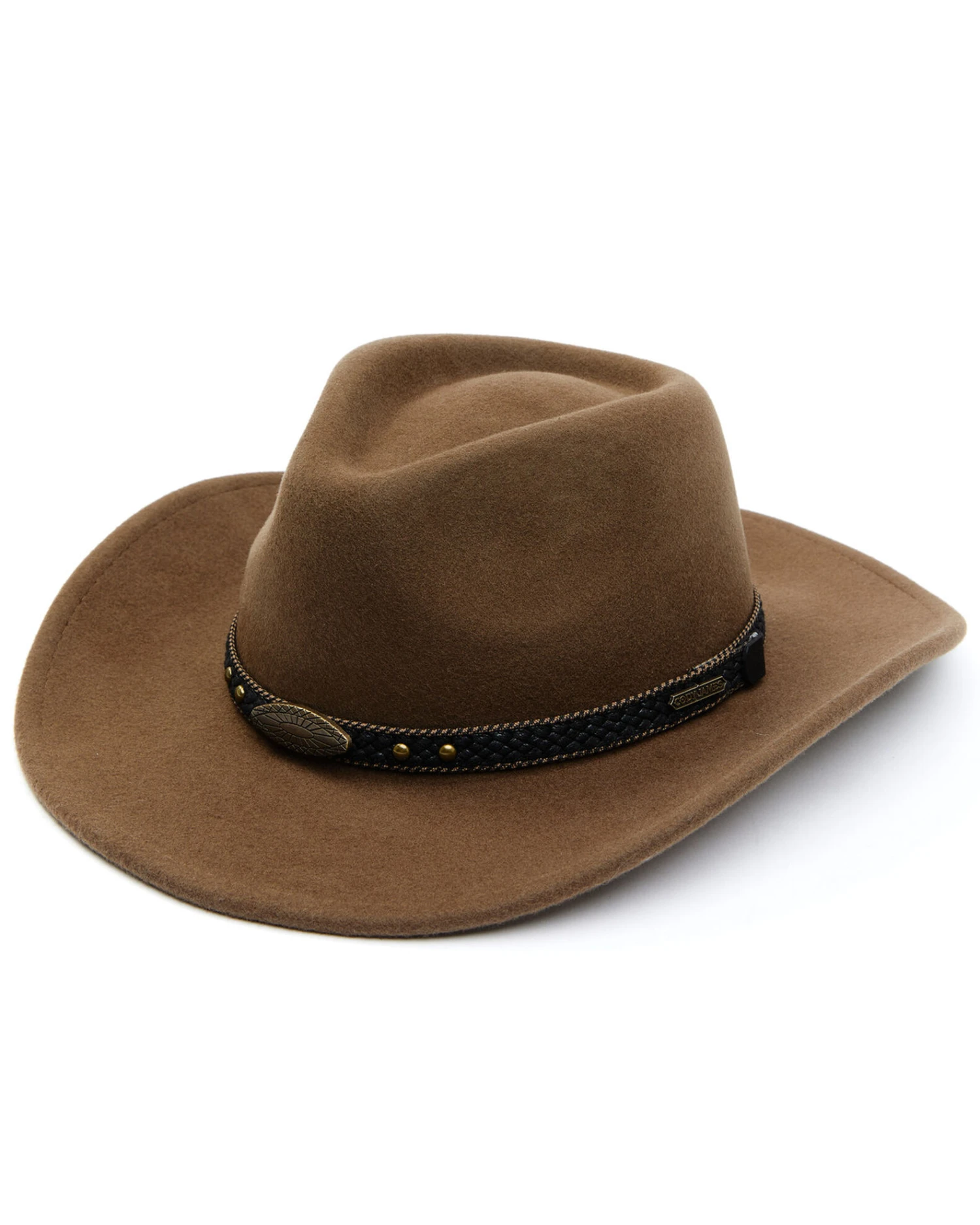 Cody James Men's Pecan Wool Felt Western Hat 3 Cody James Men's Pecan Wool Felt Western Hat