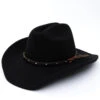 Cody James Men's Black Wool Felt Western Hat 2 Cody James Men's Black Wool Felt Western Hat -Boot Barn 2000334543 001 P1