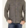 Pendleton Men's Solid Beach Shack Long Sleeve Button Down Western Shirt