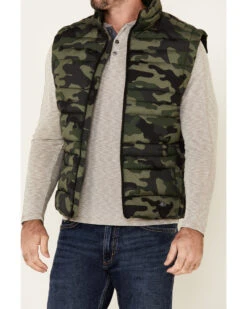 Flag & Anthem Men's Green Erieville Camo Print Puffer Vest 9 Flag & Anthem Men's Green Erieville Camo Print Puffer Vest -Boot Barn 2000339243 300 P3