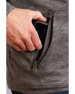 Stetson Men's USA Slub French Terry Hooded Sweatshirt 7 Stetson Men's USA Slub French Terry Hooded Sweatshirt -Boot Barn 2000339697 020 P3