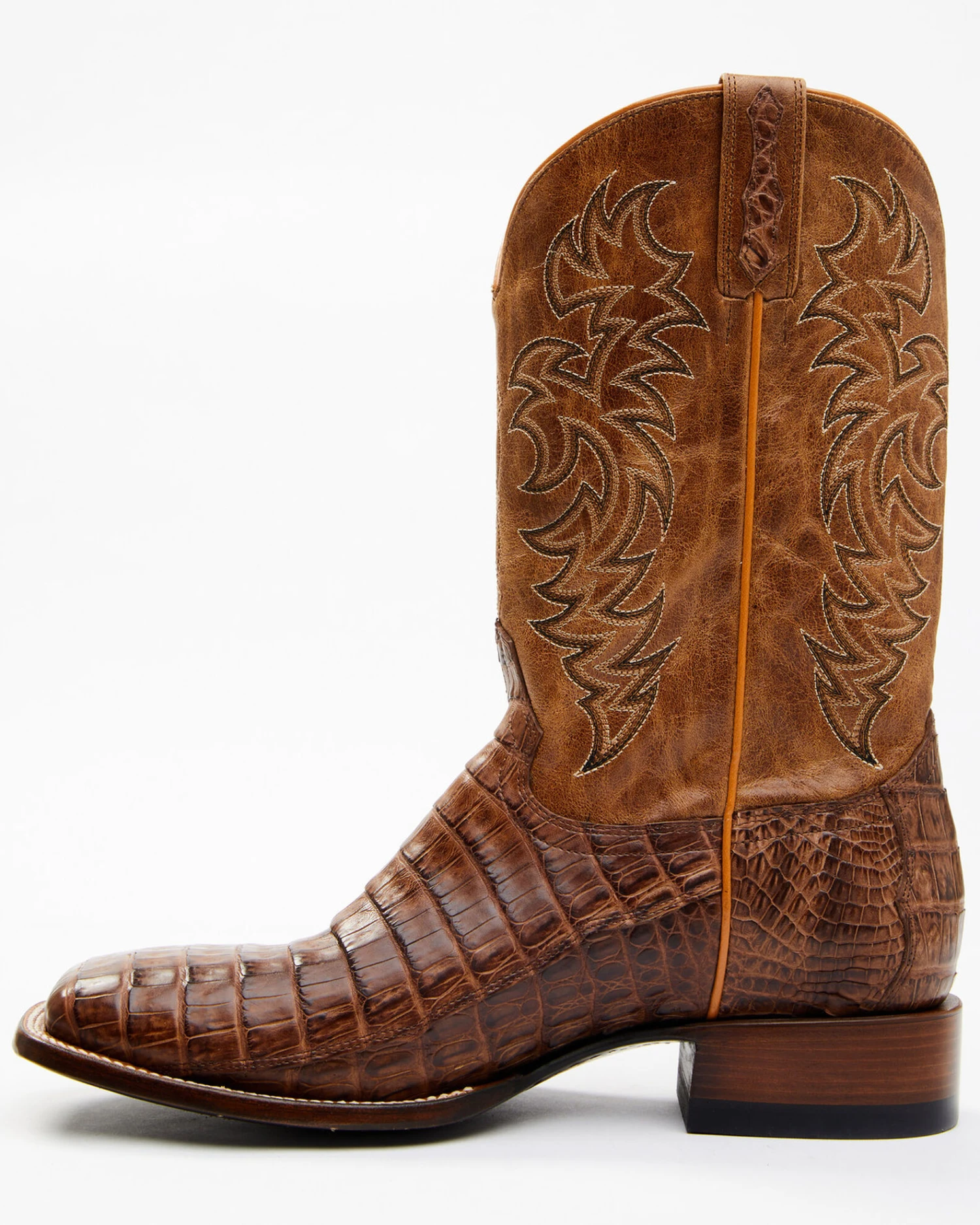 Cody James Men's Nuez Exotic Caiman Skin Western Boots - Broad Square Toe 5 Cody James Men's Nuez Exotic Caiman Skin Western Boots - Broad Square Toe - Image 3