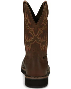 Justin Men's Driller Western Work Boots - Steel Toe 12 Justin Men's Driller Western Work Boots - Steel Toe -Boot Barn 2000340831 280 P4