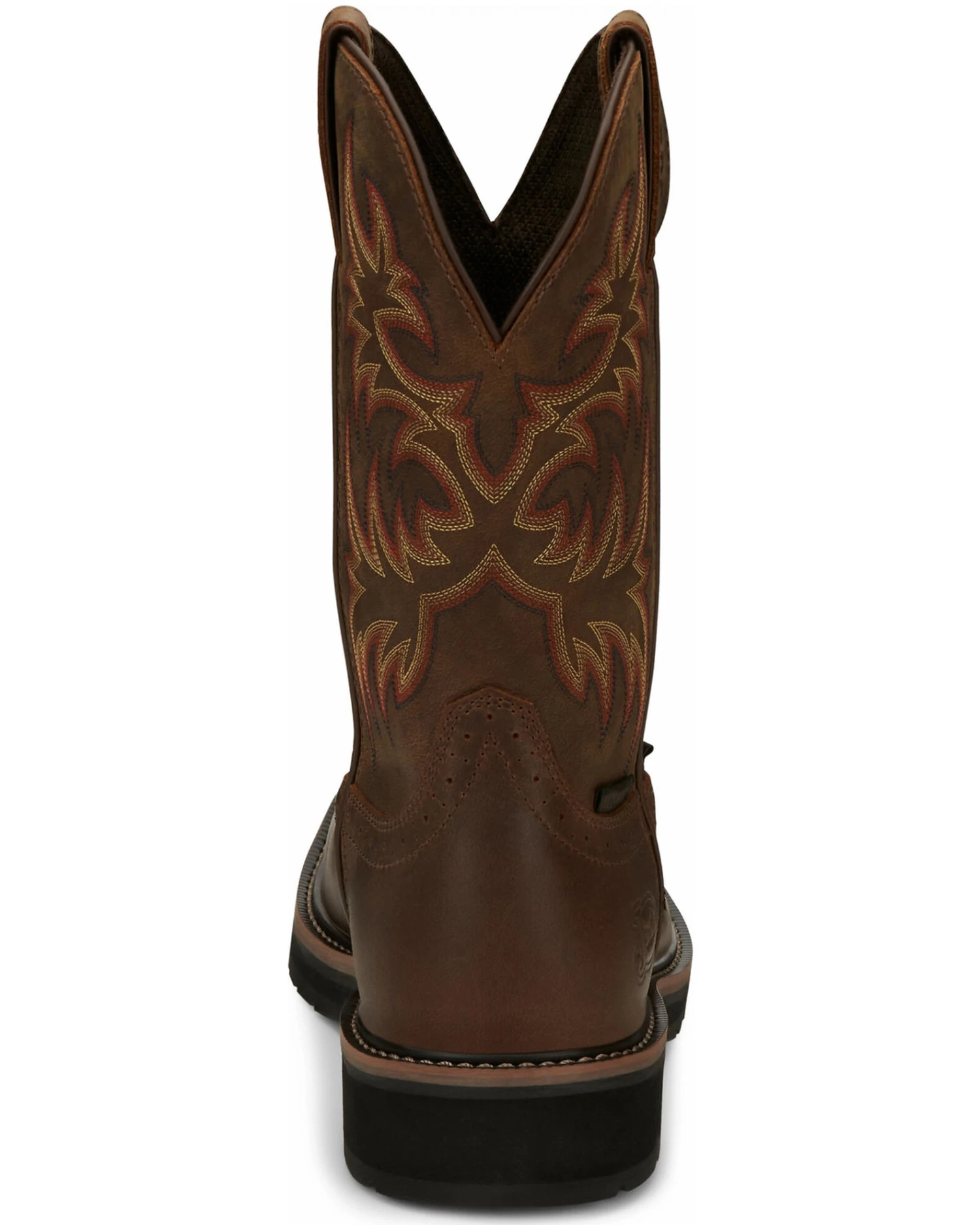 Justin Men's Driller Western Work Boots - Steel Toe 6 Justin Men's Driller Western Work Boots - Steel Toe - Image 4