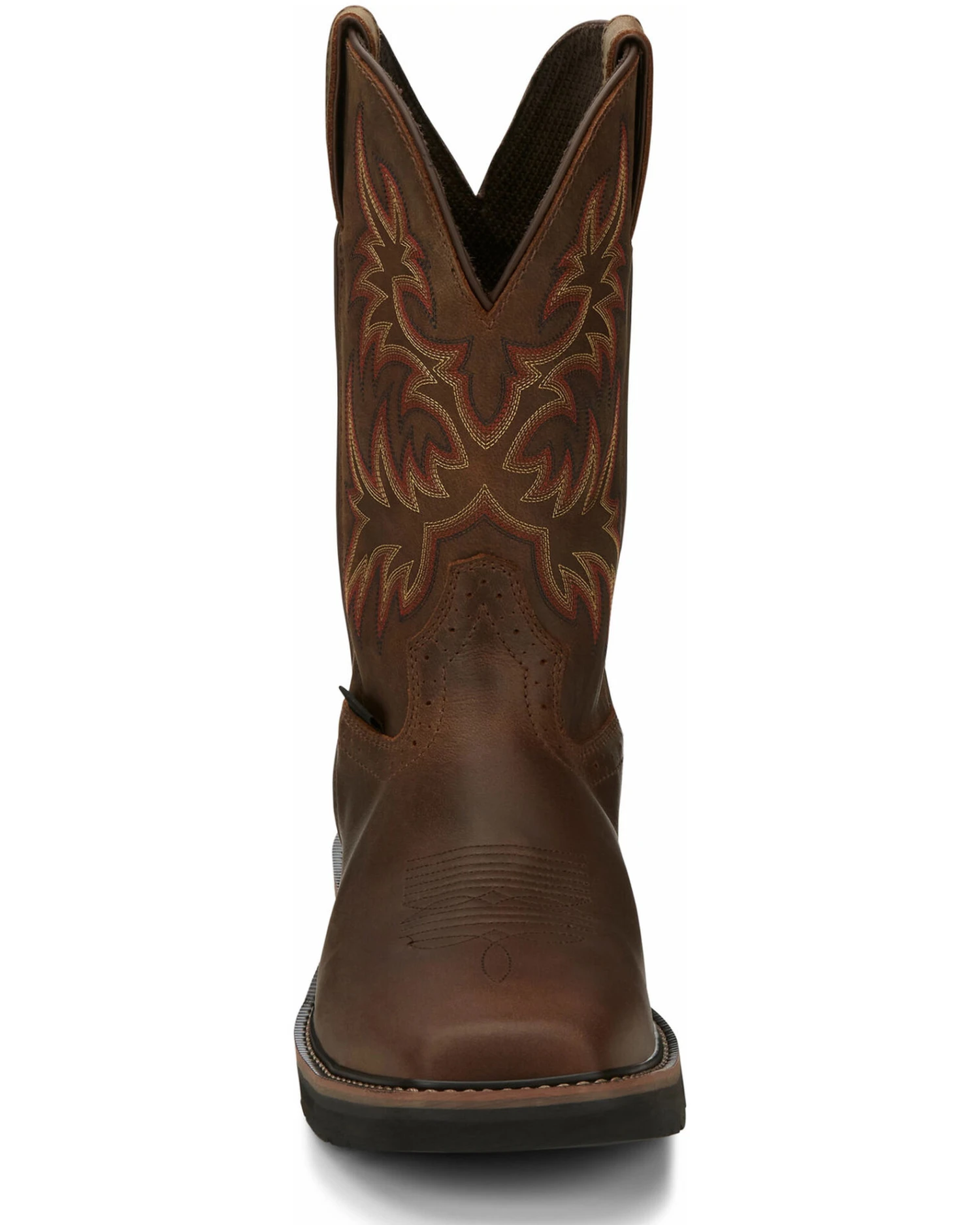 Justin Men's Driller Western Work Boots - Steel Toe 7 Justin Men's Driller Western Work Boots - Steel Toe - Image 5