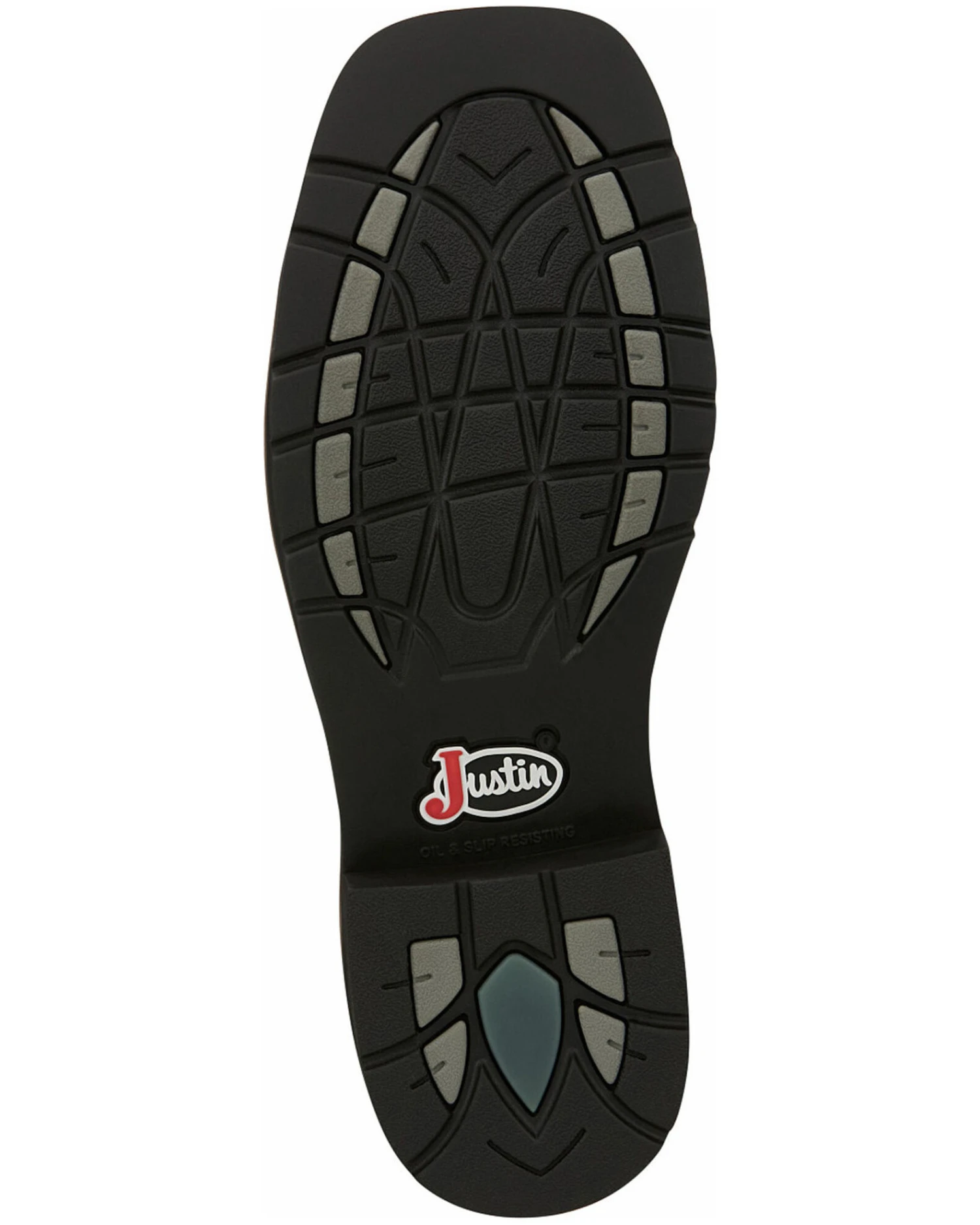 Justin Men's Driller Western Work Boots - Steel Toe 9 Justin Men's Driller Western Work Boots - Steel Toe - Image 7