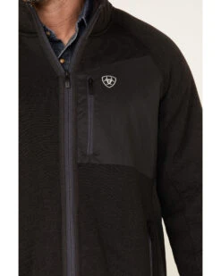 Ariat Men's Bluff Jersey Softshell Zip-Front Jacket 10 Ariat Men's Bluff Jersey Softshell Zip-Front Jacket -Boot Barn 2000341643 001 P3