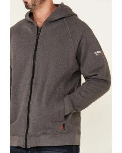 Ariat Men's FR Rev Full Cover Flag Graphic Zip-Front Hooded Work Jacket 9 Ariat Men's FR Rev Full Cover Flag Graphic Zip-Front Hooded Work Jacket -Boot Barn 2000341750 022 P3