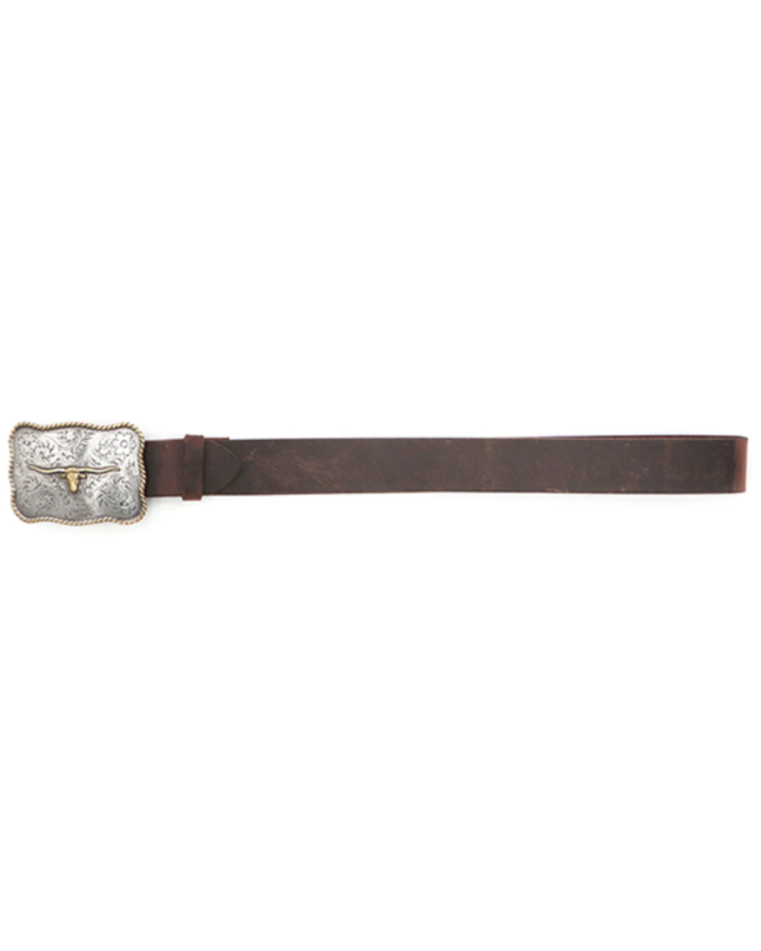 Cody James Men's Scalloped Longhorn Western Belt 4 Cody James Men's Scalloped Longhorn Western Belt - Image 2